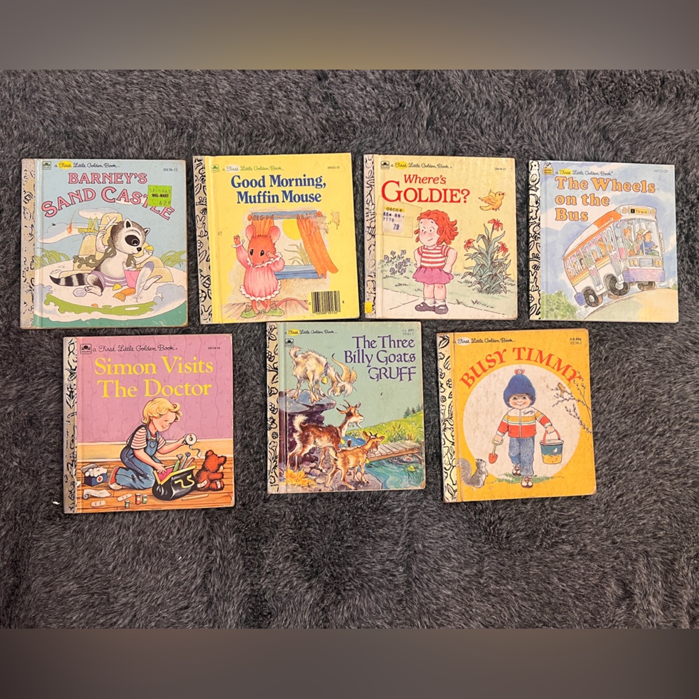 🏆📙💛VTG GOLDEN BOOKS!